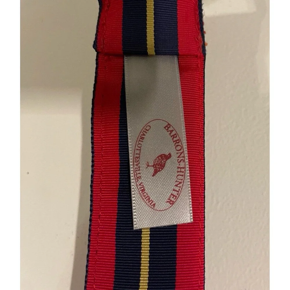 Barrons Hunter red/blue/yellow Belt vintage